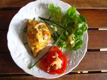 Feuilletés de chèvre et jambon cru