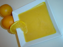 Soupe de carottes à l'orange pour un plein de vitamines!