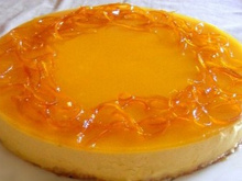 Bavarois Mangue et écorces d'oranges