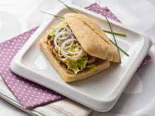 Burger au poisson façon 'Crab Cake'