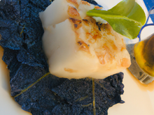 Bricks de Saint-Jacques au bleu