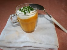 Cappucino de carottes