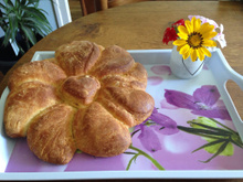 Brioche en fleur