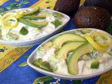 Avocats au crabe facile