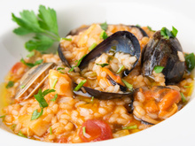 Risotto aux fruits de mer au thermomix