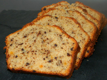 Cake chocolat noir et écorces d'oranges confites