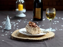 Mini bûches de Noël pralinées