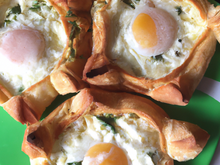 Briouates aux fromages et aux œufs