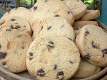 Shortbreads aux pépites de chocolat