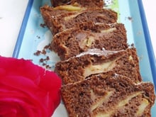 Cake cacao pommes cannelle