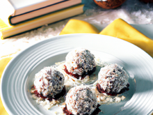 Hérissons au chocolat blanc noix de coco