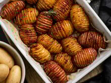 Comment faire des pommes de terre hasselback, LA bonne idée d’accompagnement pour le repas de Noël ?