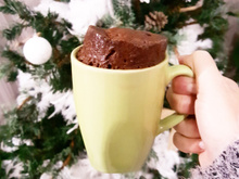 Mug cake au cacao caramel & chunk choco
