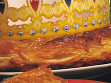 Galette noisettes, pralins & érable