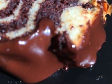 Zebra choco cake