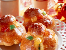 Petites brioches multifruits