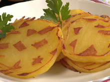 Galettes de patates douces