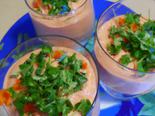 Mousse de saumon frais