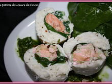 Quenelle aux deux poissons