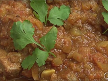 Curry d'agneau aux épices: senteurs indiennes