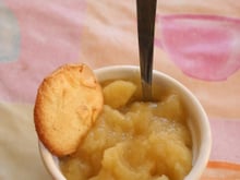 Compote de pommes aux amandes
