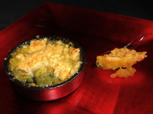 Crumble mangue aux 4 épices