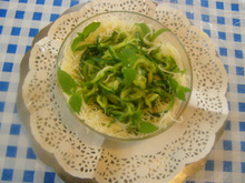 Spaghettis de courgettes