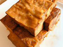 Bricks au chabichou du poitou