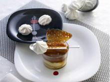 Petites meringues et crème gourmandes
