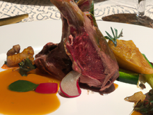 Perna de cabrito à moda de monaco