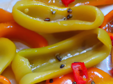Poivrons marinés inratables