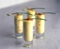 Chair d'araignées Bretonne et son espuma de lentilles.