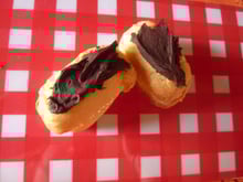 Éclairs au chocolat sans lactose