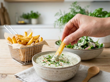 Pour changer de la mayo : la recette de cette sauce incontournable pour vos salades et vos frites