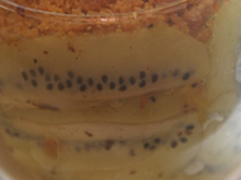 Crumble de kiwis de l'Adour aux biscuits spéculos