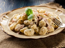 Gnocchis à la crème