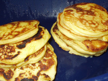 Mini crêpes de pomme de terre