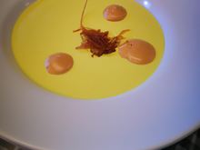Crème anglaise au safran