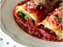 Cannelloni Haricots Verts & Ricotta