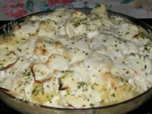 Gratin aux trois viandes et mont-jacob