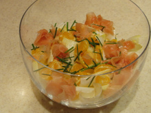 Endives et clémentines