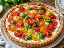 Cette tarte salée sans cuisson au four, prête en 15 minutes chrono, va devenir votre favorite de l'été