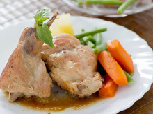 Lapin sauce matelote