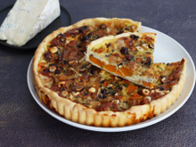 Tarte veggie au Gorgonzola AOP et noisettes