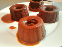 Fondant au chocolat caramel maison