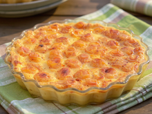 Clafoutis aux mirabelles congelées