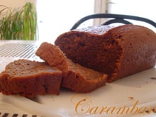 Cake aux carambars chocolaté