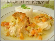 Gratin aux deux poissons