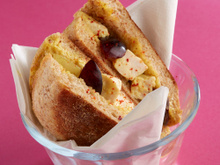 Muffin toasté à la dinde