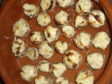 Petits champignons farcis (apéritifs)